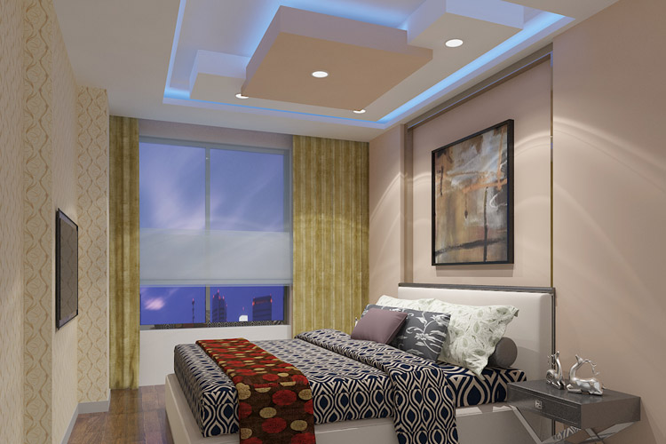 bedroom pop ceiling design