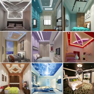 pop ceiling design for bedroom