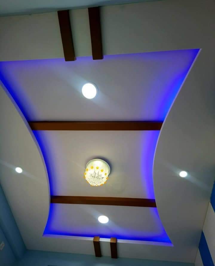 Indian style Plus Minus POP Design For Lobby Roof