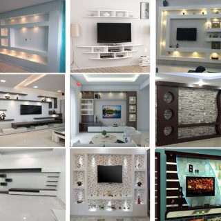 simple pop design for tv wall