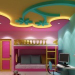 false ceiling design for children's bedroom