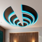 unique and eye catchy plus minus pop design for hall