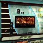 attractive and simple pop design for wall