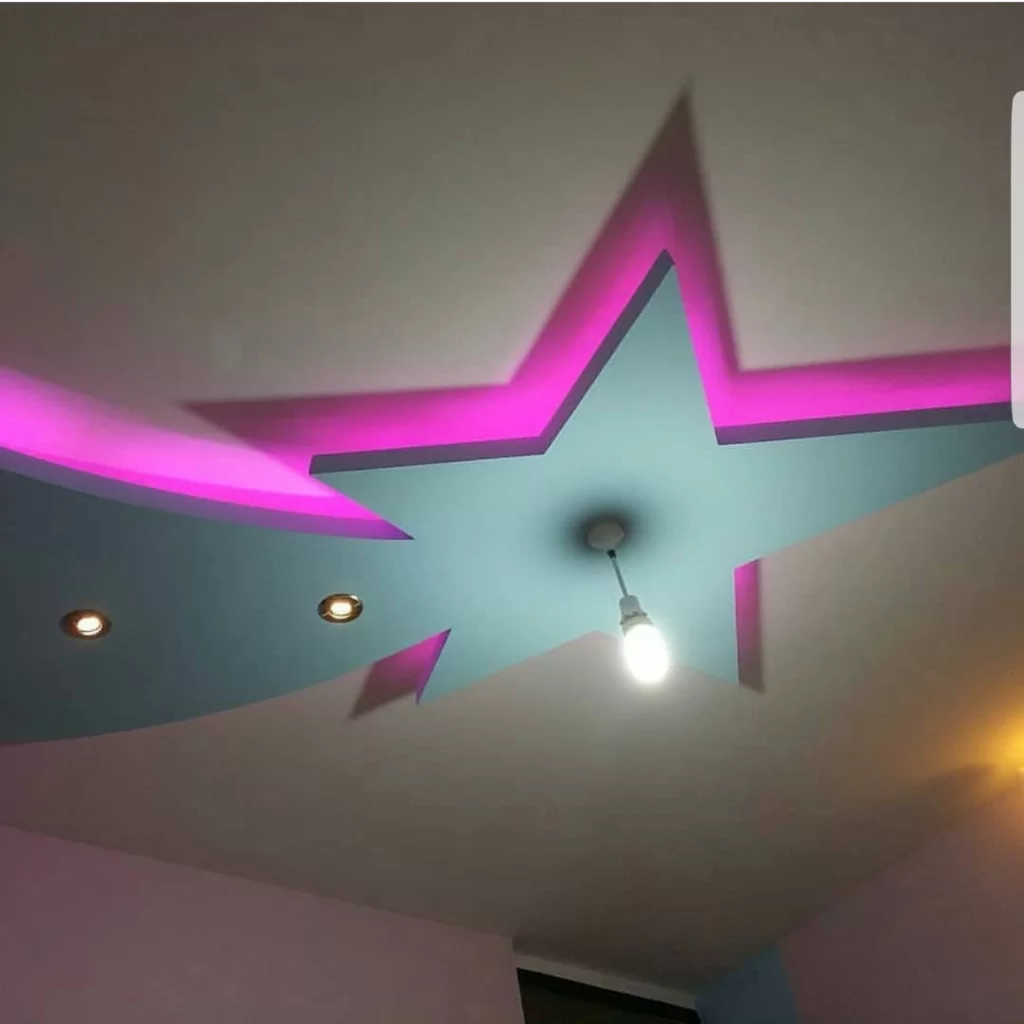Ceiling pop design for small hall