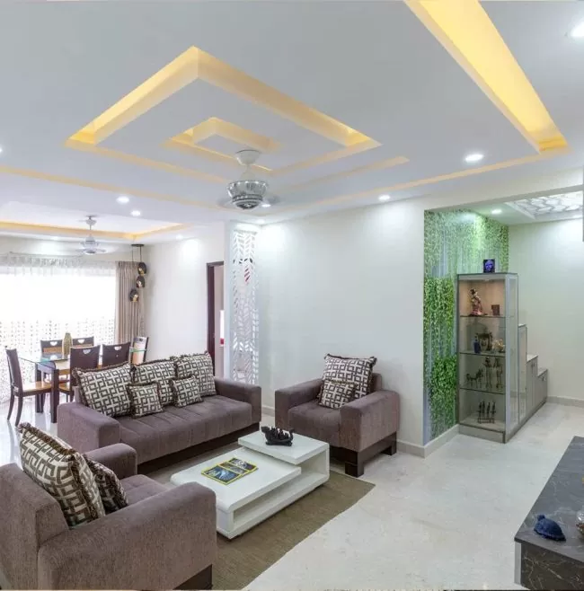 Modern simple pop design for hall