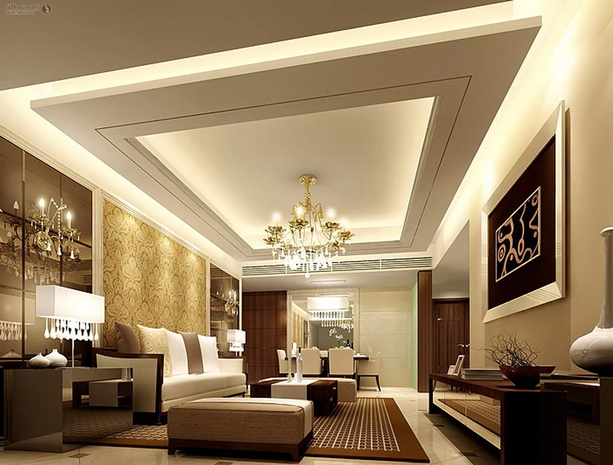 modern pop plus minus design for hall
