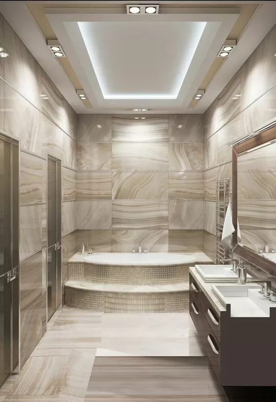 plus minus pop design for bathroom roof