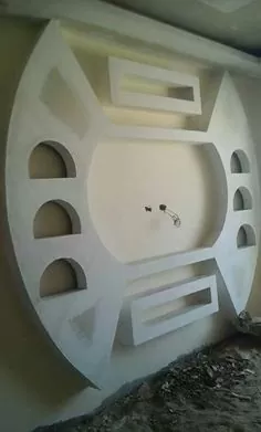living room pop tv wall unit
