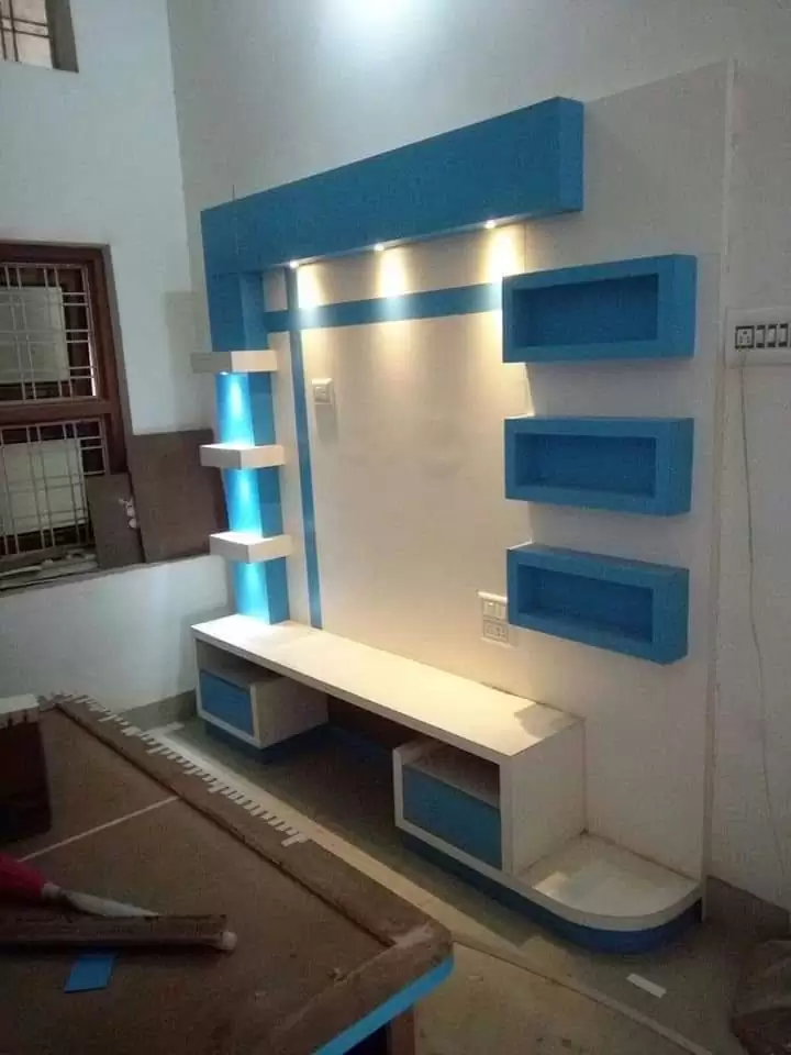 simple TV wall POP design