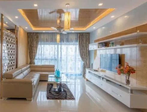 latest pop ceiling design for small hall