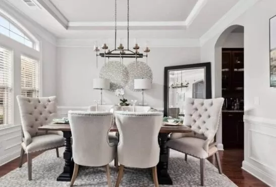 Small Dining Hall POP Ceiling Design