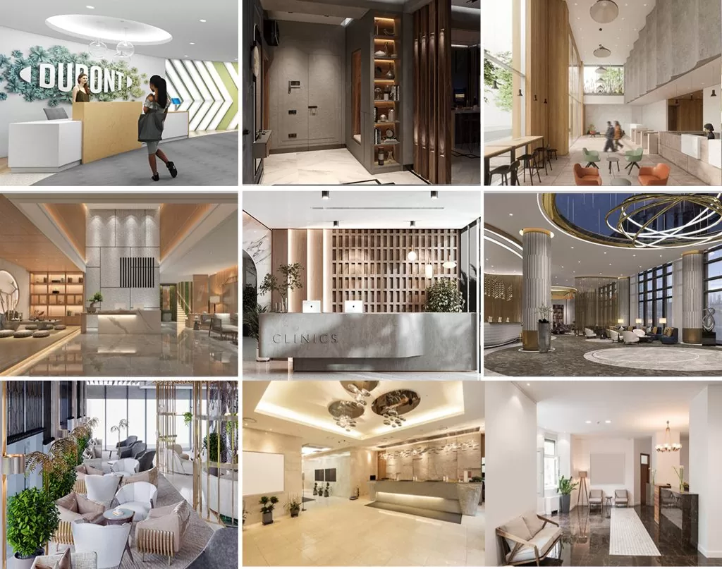 plus minus pop design for lobby